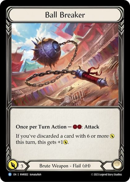 Ball Breaker, Blitz Deck: Heavy Hitters - Rhinar RNR002