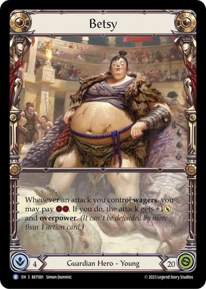 Betsy, Blitz Deck: Heavy Hitters - Betsy BET001