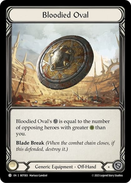 Bloodied Oval, Blitz Deck: Heavy Hitters - Betsy BET003