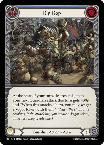 Big Bop (Blue), Blitz Deck: Heavy Hitters - Betsy BET023