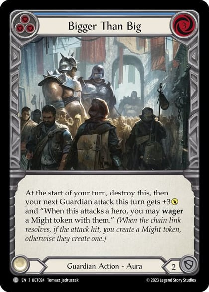 Bigger Than Big (Blue), Blitz Deck: Heavy Hitters - Betsy BET024