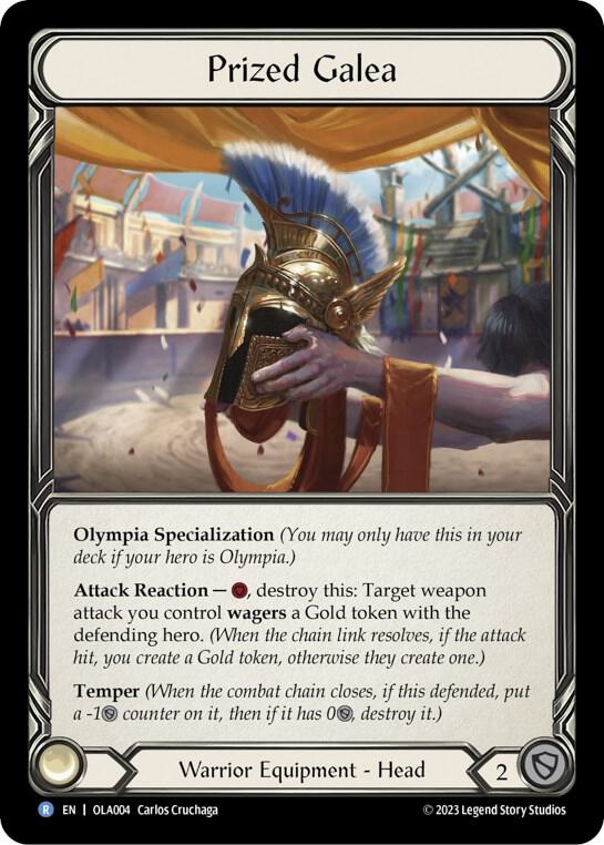 Prized Galea, Blitz Deck: Heavy Hitters - Olympia OLA004