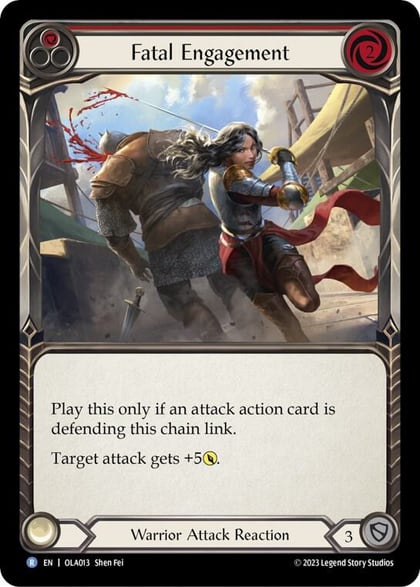 Fatal Engagement (Red), Blitz Deck: Heavy Hitters - Olympia OLA013