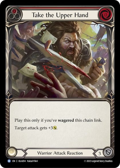 Take the Upper Hand (Red), Blitz Deck: Heavy Hitters - Olympia OLA014