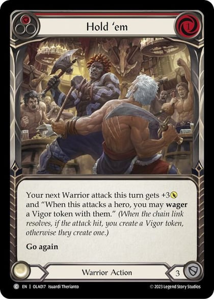 Hold 'em (Red), Blitz Deck: Heavy Hitters - Olympia OLA017