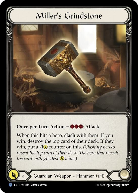 Miller's Grindstone, Blitz Deck: Heavy Hitters - Victor VIC002