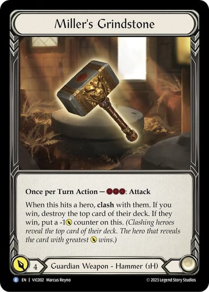 Miller's Grindstone, Blitz Deck: Heavy Hitters - Victor VIC002