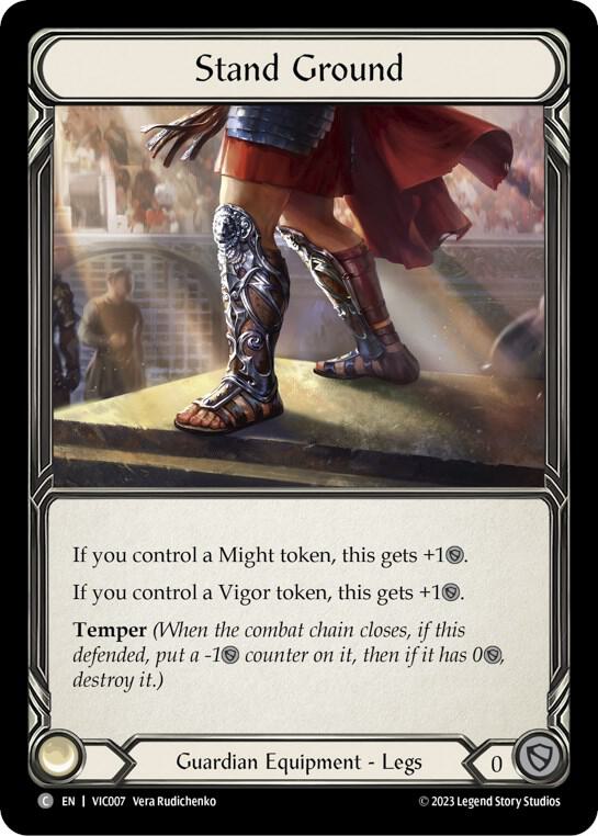 Stand Ground, Blitz Deck: Heavy Hitters - Victor VIC007