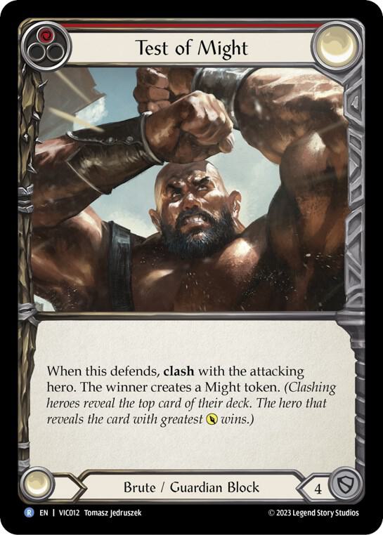 Test of Might, Blitz Deck: Heavy Hitters - Victor VIC012