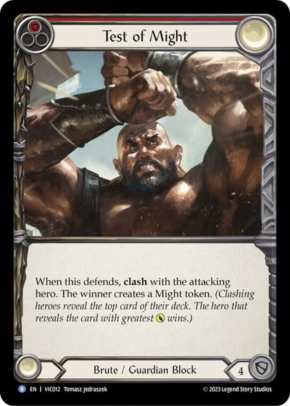 Test of Might, Blitz Deck: Heavy Hitters - Victor VIC012