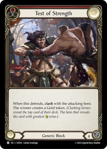 Test of Strength, Blitz Deck: Heavy Hitters - Victor VIC013