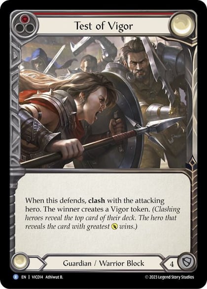 Test of Vigor, Blitz Deck: Heavy Hitters - Victor VIC014