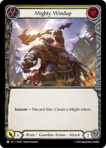 Mighty Windup (Yellow), Blitz Deck: Heavy Hitters - Victor VIC015