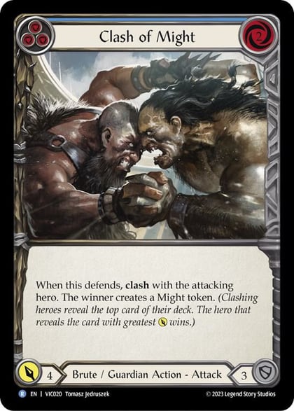 Clash of Might (Blue), Blitz Deck: Heavy Hitters - Victor VIC020
