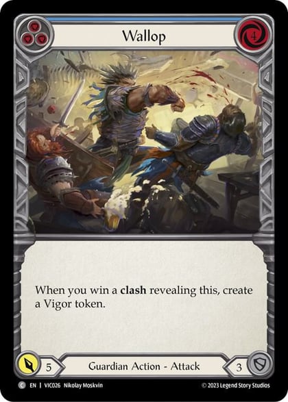 Wallop (Blue), Blitz Deck: Heavy Hitters - Victor VIC026
