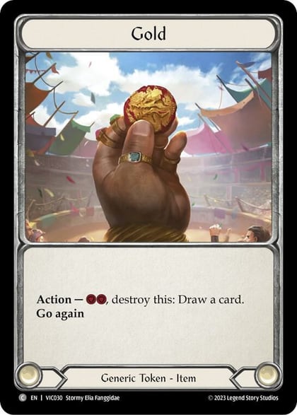Gold, Blitz Deck: Heavy Hitters - Victor VIC030