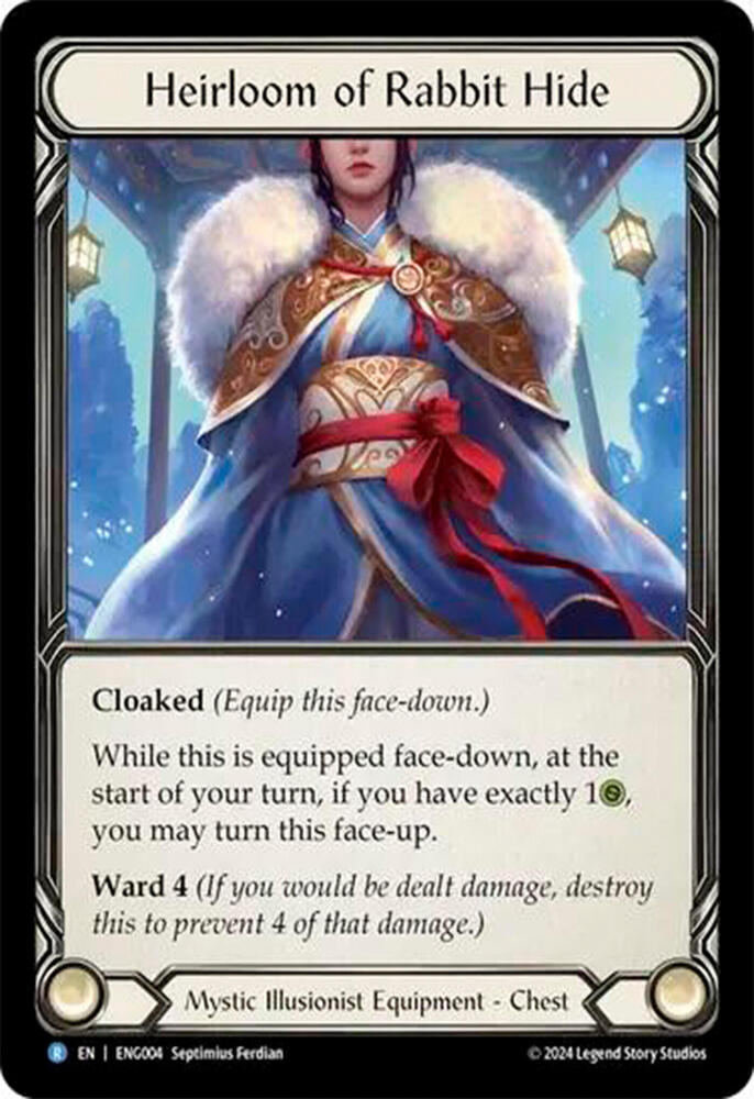Heirloom of Rabbit Hide, Blitz Deck: Part the Mistveil - Enigma ENG004