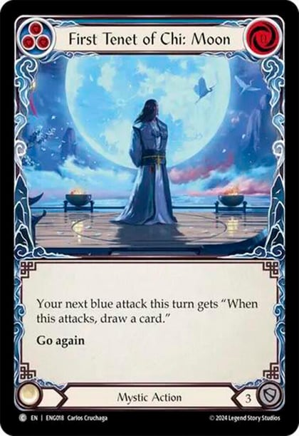 First Tenet of Chi: Moon, Blitz Deck: Part the Mistveil - Enigma ENG018