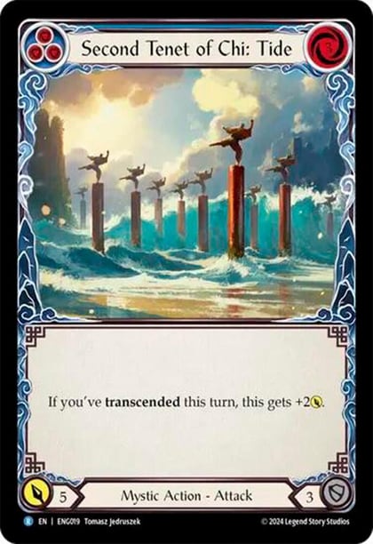 Second Tenet of Chi: Tide, Blitz Deck: Part the Mistveil - Enigma ENG019