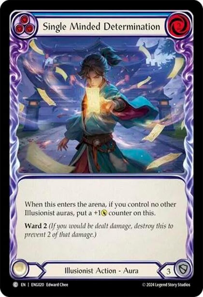 Single Minded Determination, Blitz Deck: Part the Mistveil - Enigma ENG020