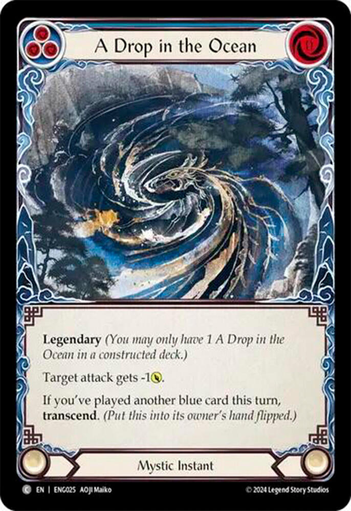 A Drop in the Ocean, Blitz Deck: Part the Mistveil - Enigma ENG025