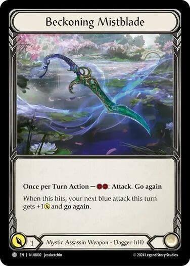 Beckoning Mistblade, Blitz Deck: Part the Mistveil - Nuu NUU002