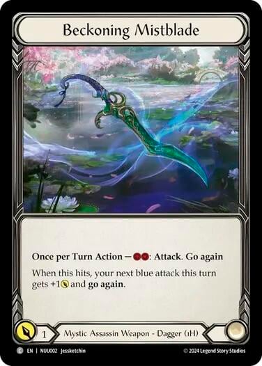 Beckoning Mistblade, Blitz Deck: Part the Mistveil - Nuu NUU002