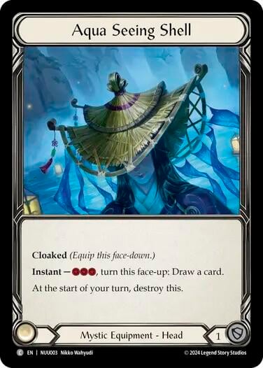 Aqua Seeing Shell, Blitz Deck: Part the Mistveil - Nuu NUU003