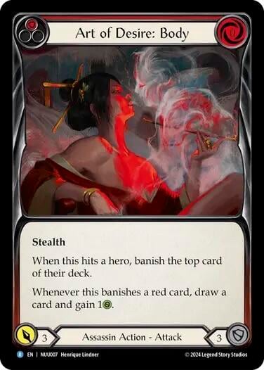 Art of Desire: Body, Blitz Deck: Part the Mistveil - Nuu NUU007