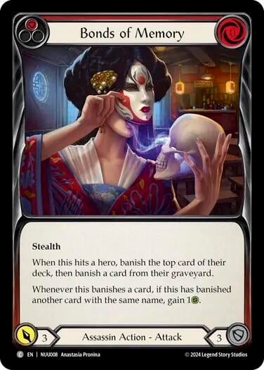 Bonds of Memory (Red), Blitz Deck: Part the Mistveil - Nuu NUU008
