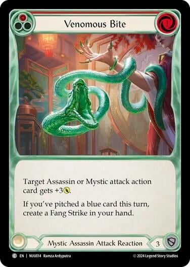 Venomous Bite, Blitz Deck: Part the Mistveil - Nuu NUU014