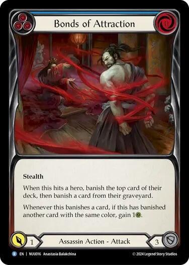 Bonds of Attraction (Blue), Blitz Deck: Part the Mistveil - Nuu NUU016