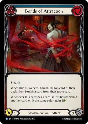 Bonds of Attraction (Blue), Blitz Deck: Part the Mistveil - Nuu NUU016