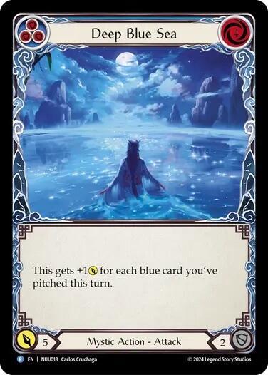 Deep Blue Sea (Blue), Blitz Deck: Part the Mistveil - Nuu NUU018