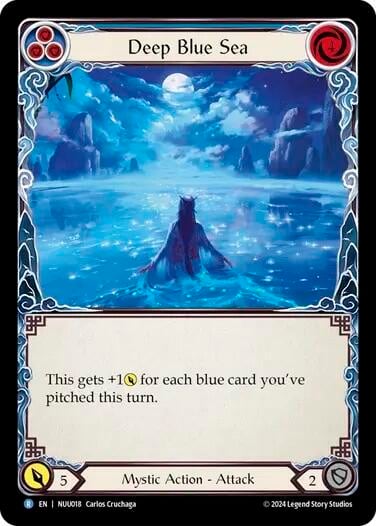Deep Blue Sea (Blue), Blitz Deck: Part the Mistveil - Nuu NUU018