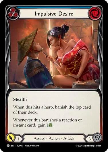 Impulsive Desire (Blue), Blitz Deck: Part the Mistveil - Nuu NUU021