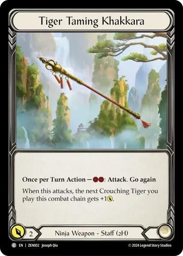 Tiger Taming Khakkara, Blitz Deck: Part the Mistveil - Zen ZEN002