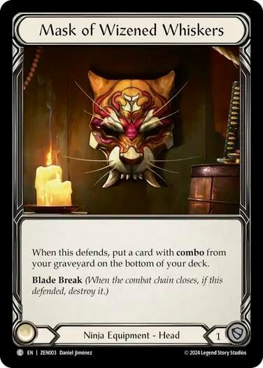 Mask of Wizened Whiskers, Blitz Deck: Part the Mistveil - Zen ZEN003