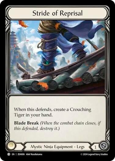 Stride of Reprisal, Blitz Deck: Part the Mistveil - Zen ZEN006