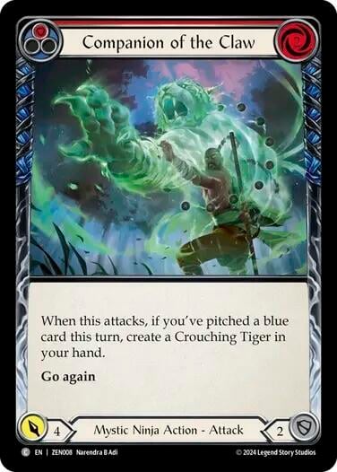 Companion of the Claw (Red), Blitz Deck: Part the Mistveil - Zen ZEN008