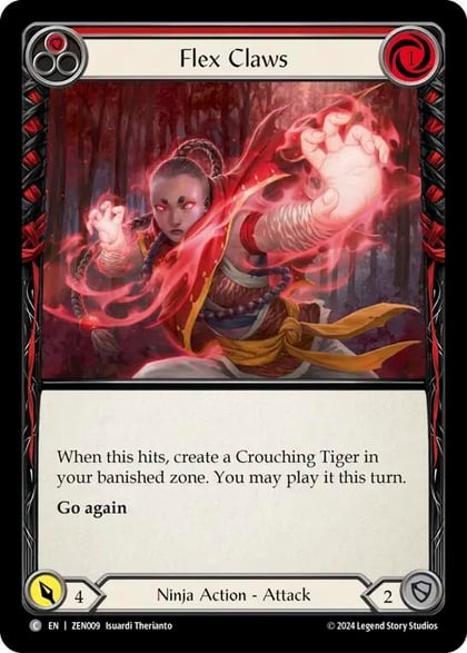 Flex Claws (Red), Blitz Deck: Part the Mistveil - Zen ZEN009