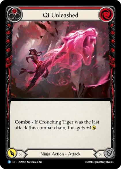 Qi Unleashed (Red), Blitz Deck: Part the Mistveil - Zen ZEN012