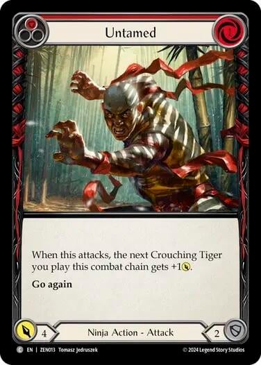 Untamed (Red), Blitz Deck: Part the Mistveil - Zen ZEN013