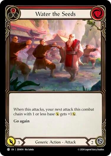 Water the Seeds (Red), Blitz Deck: Part the Mistveil - Zen ZEN014