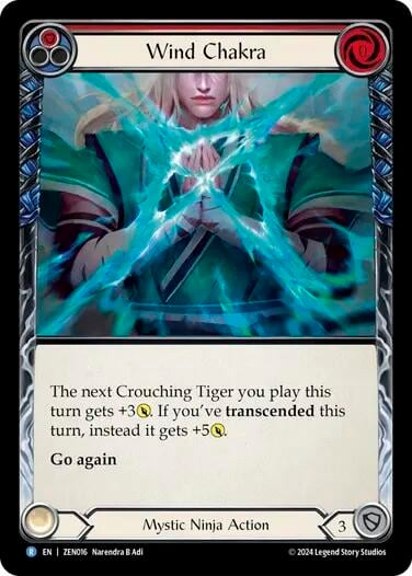 Wind Chakra, Blitz Deck: Part the Mistveil - Zen ZEN016