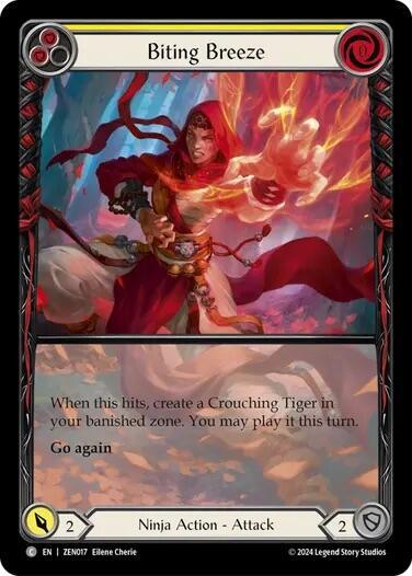 Biting Breeze (Yellow), Blitz Deck: Part the Mistveil - Zen ZEN017