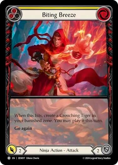 Biting Breeze (Yellow), Blitz Deck: Part the Mistveil - Zen ZEN017