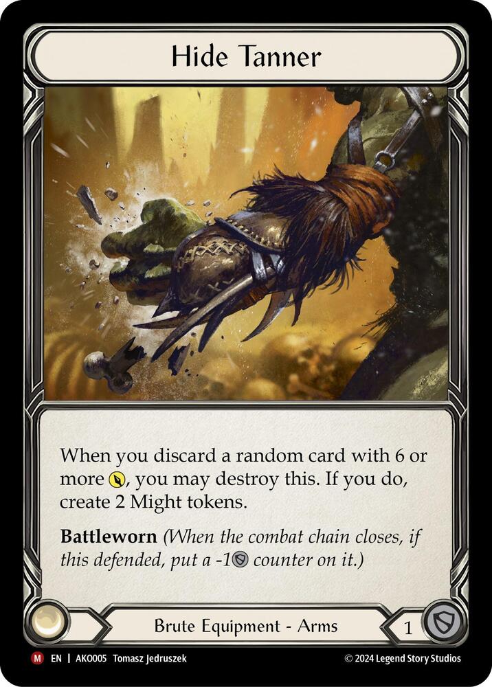 Hide Tanner, Armory Deck: Kayo AKO005
