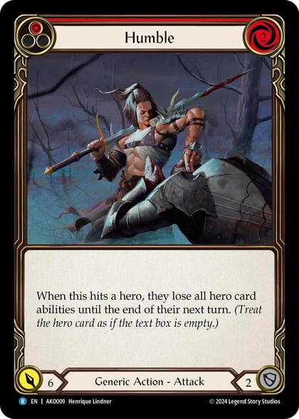 Humble (Red), Armory Deck: Kayo AKO009