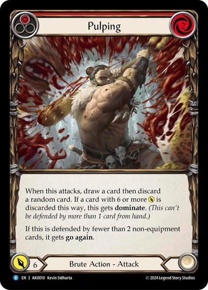 Pulping (Red), Armory Deck: Kayo AKO010